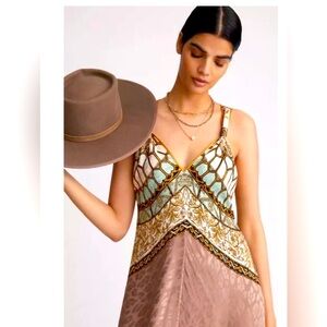 Mes Demoiselles Monatella silk maxi dress